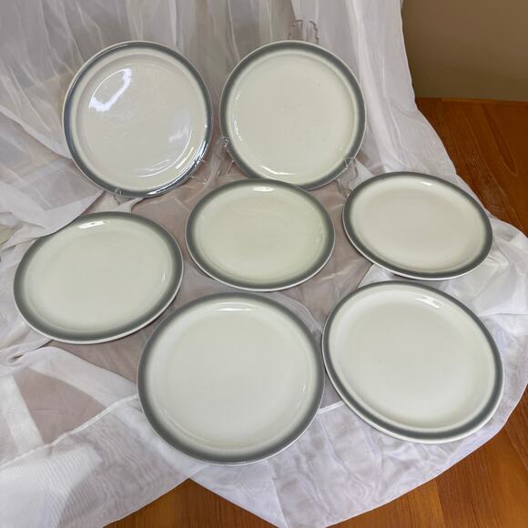 Restaurant Ware Plates West Liverpool by Sterling China Co Set of 4 - Picture 5 of 8